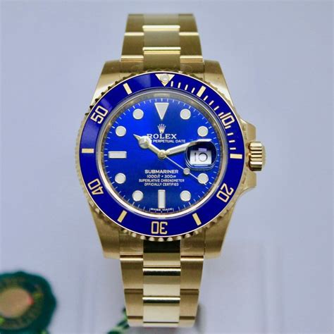 rolex blauw goud|rolex blue gold watches.